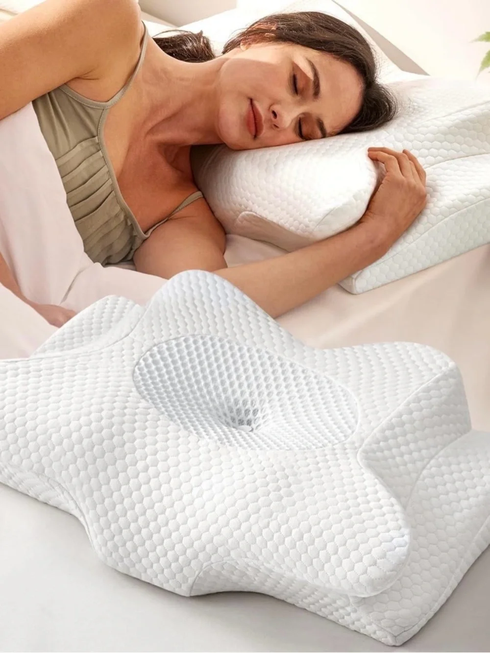 Emircey Clinical-Level Relief Cervical Neck Pillow Standard